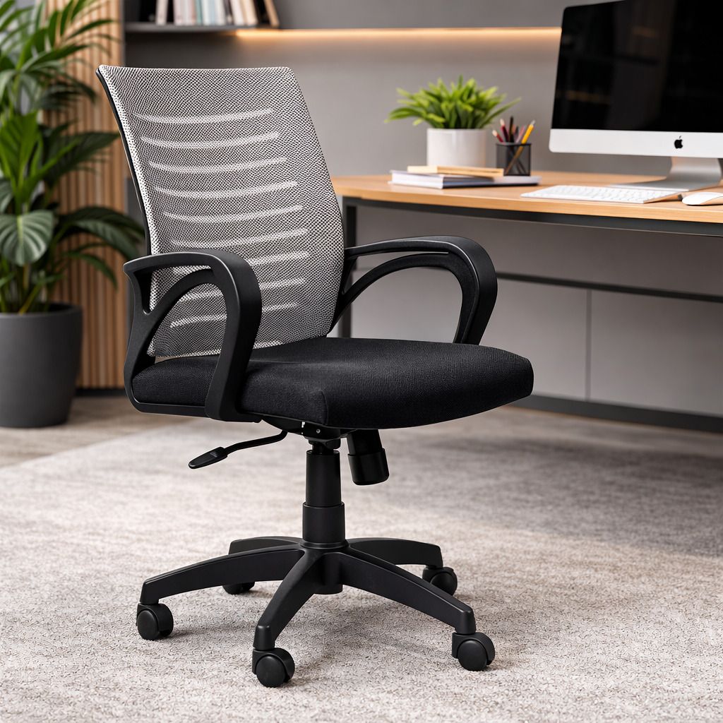 NITYAM Office Chair for Work From Home| Study Chair For Student Mesh Office Executive Chair NITYAM