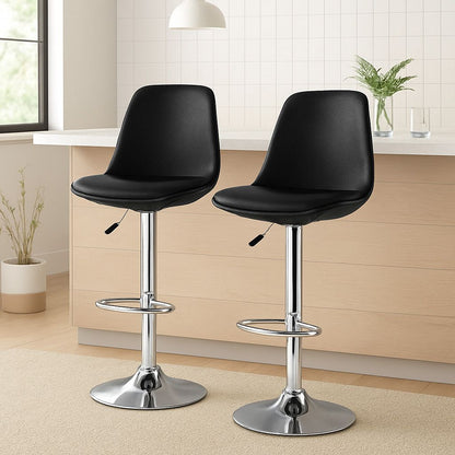 NITYAM Premium Quality Kitchen Bar Stool Chair With Adjustable Height Metal Bar Stool NITYAM