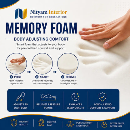 Nityam Orthopedic Memory Foam Mattress Nityam Interior