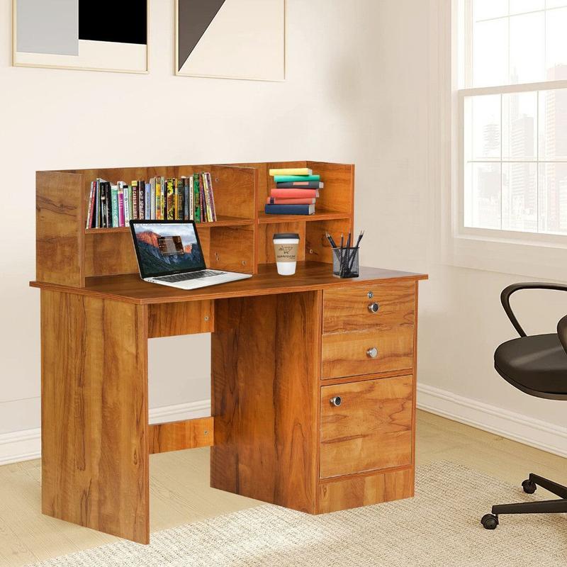 Nityam Premium Quality Computer Table With Drawer for Storage Engineered Wood Computer Desk Nityam Interio