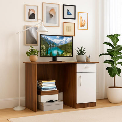 NITYAM Premium Quality Computer Table With Drawer For Home Engineered Wood Multipurpose Table NITYAM