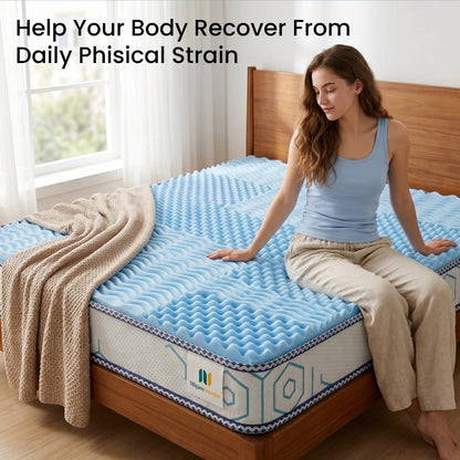 Nityam 7-zone memory foam mattress Nityam Interior