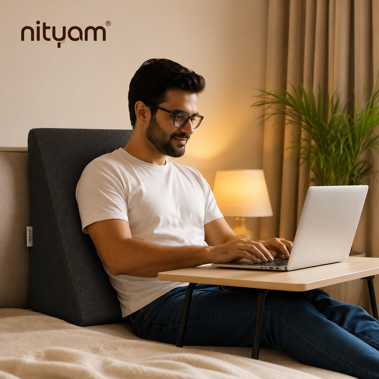 Nityam Ergonomic Wedge Cushion Nityam Interior