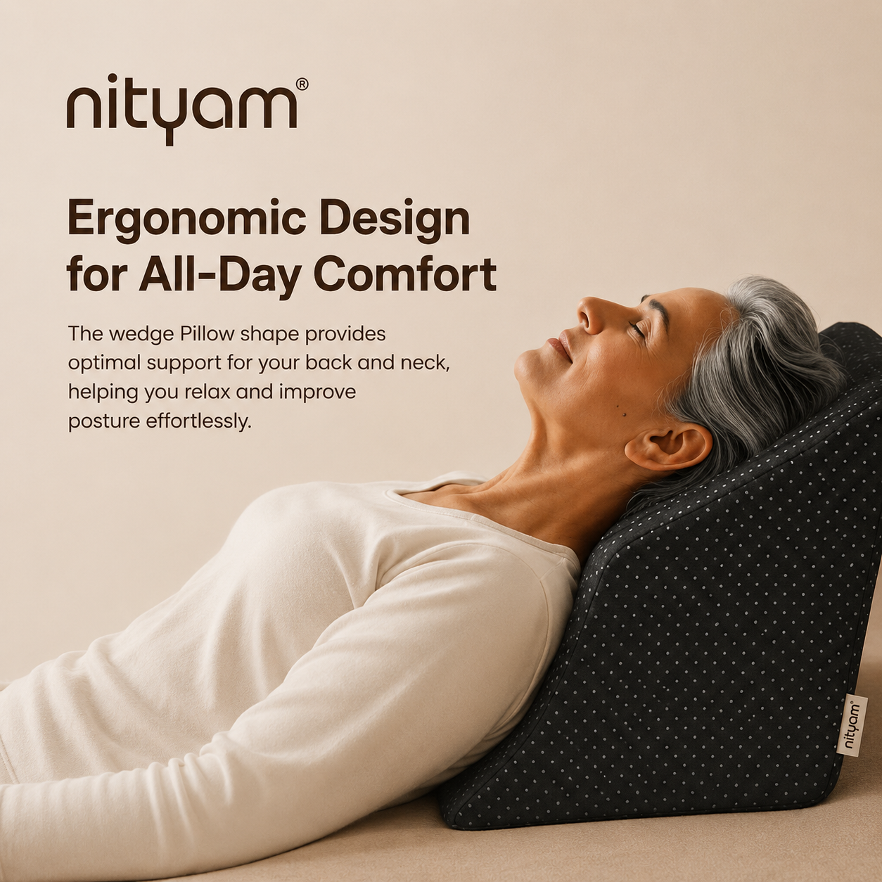 Nityam Ergonomic Wedge Cushion Nityam Interior