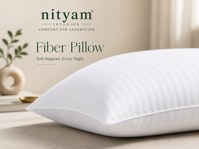 Nityam Microfiber Pillow Nityam Interior