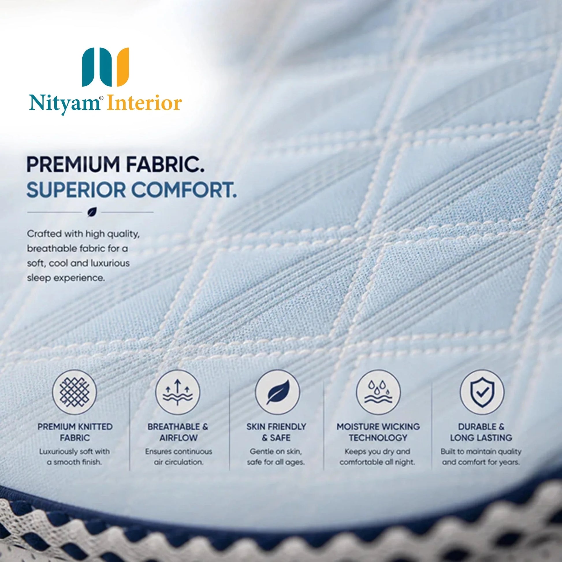 Nityam HR Foam Firm Mattress Nityam Interior
