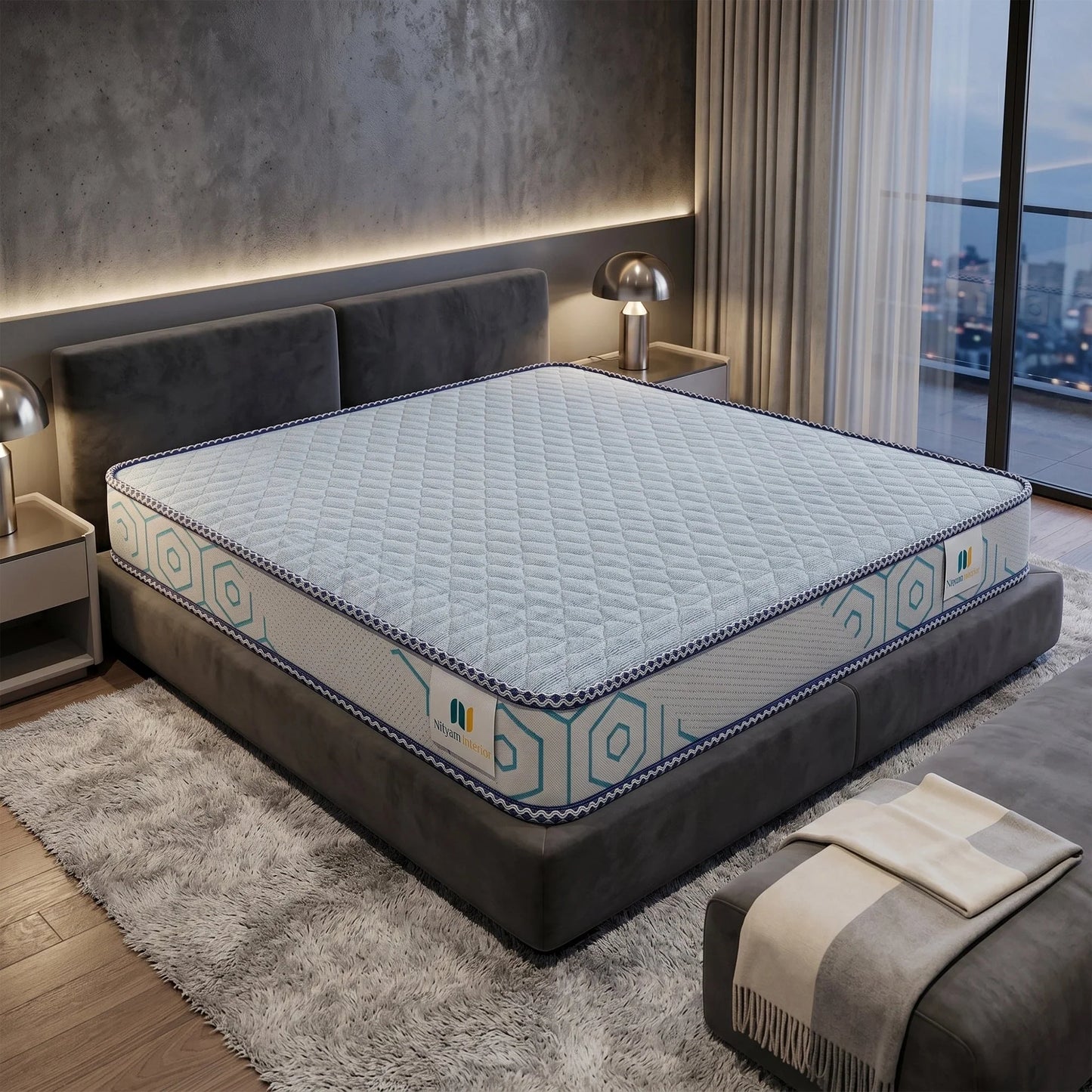 Nityam HR Foam Firm Mattress Nityam Interior