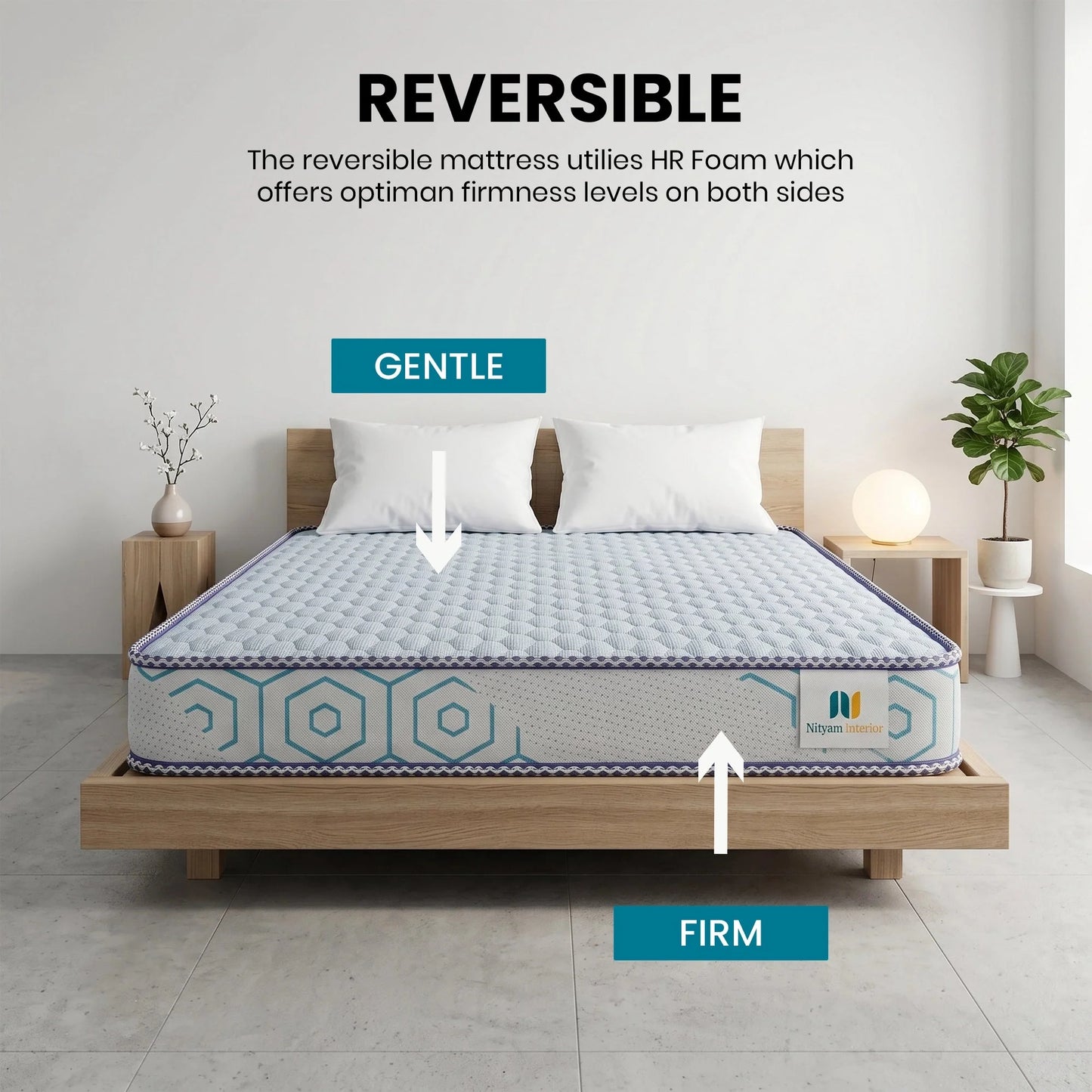 Nityam HR Foam Firm Mattress Nityam Interior
