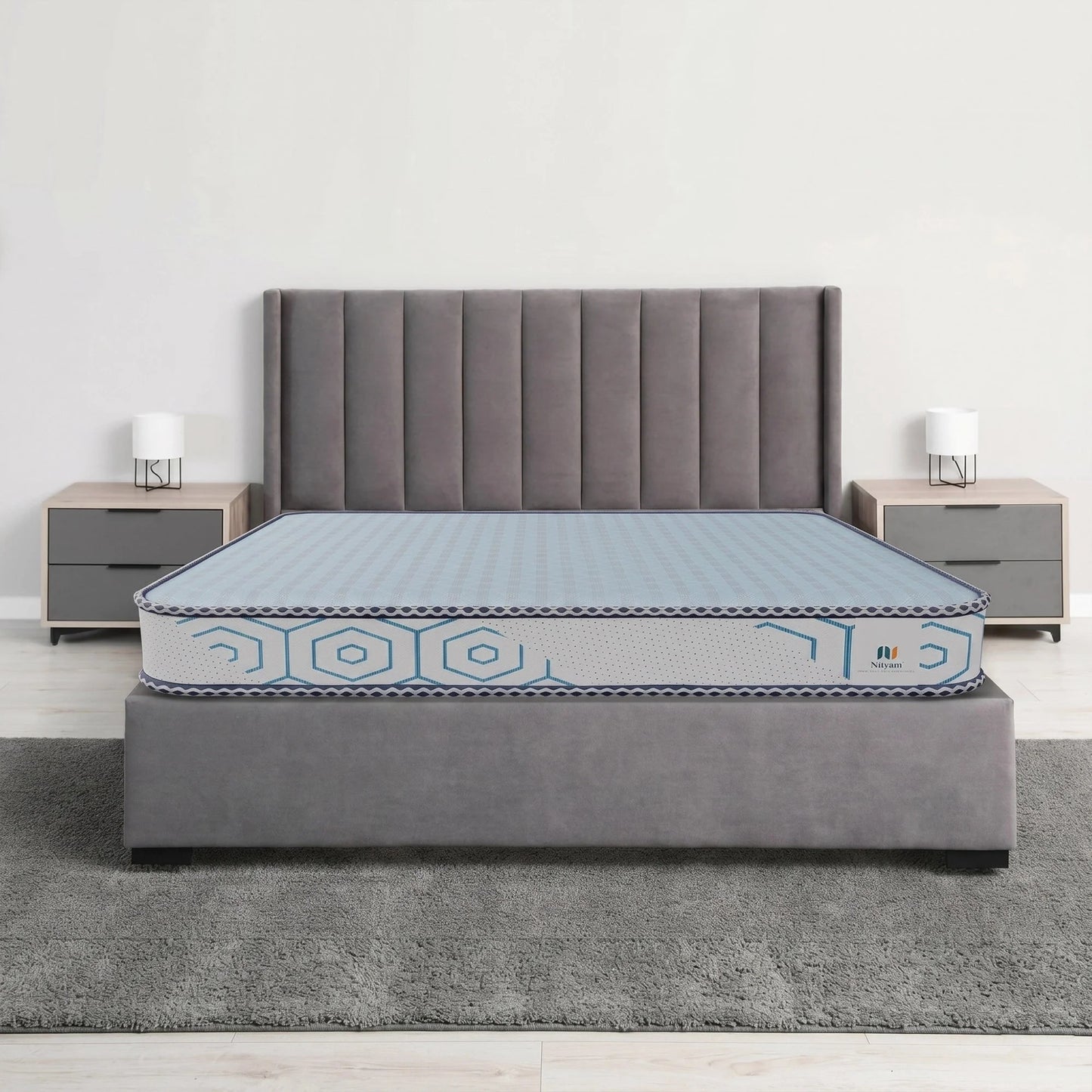Nityam Dual Comfort HR Foam Mattress with Dual Invert Technology Nityam Interior