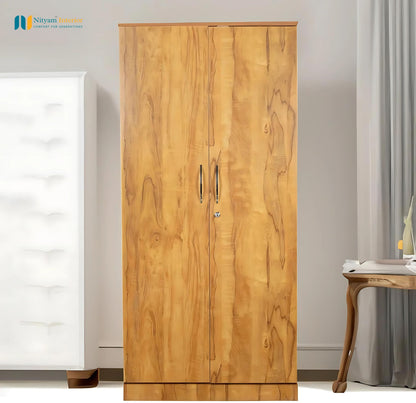 NITYAM Engineered Wood 2 Door Wardrobe NITYAM